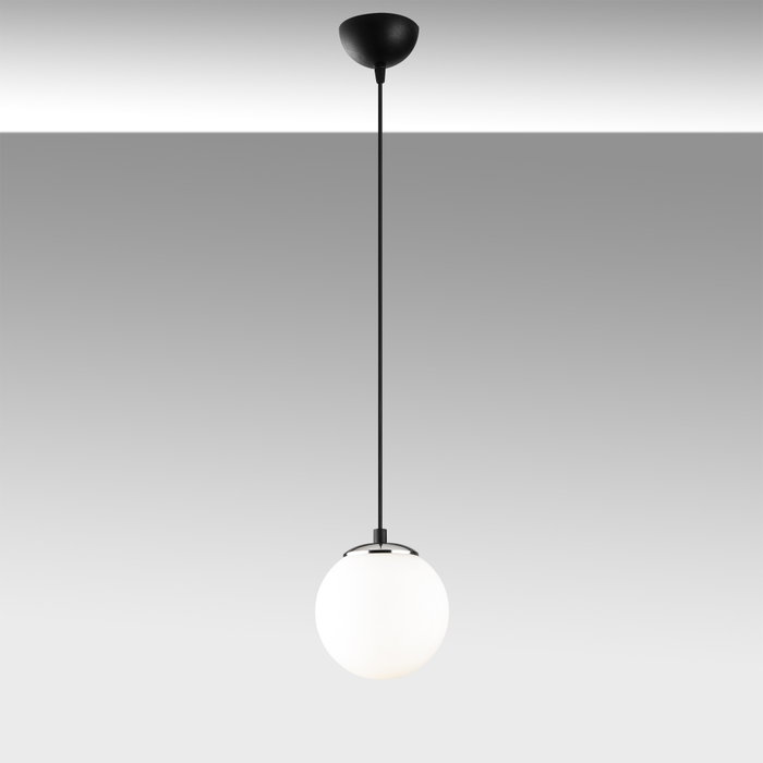 Opviq Üzüm - 4432 Lámpara de Araña Blanco y Negro